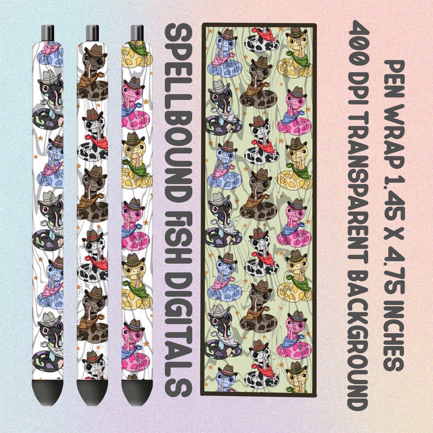 Me more cowboy Pen Wrap