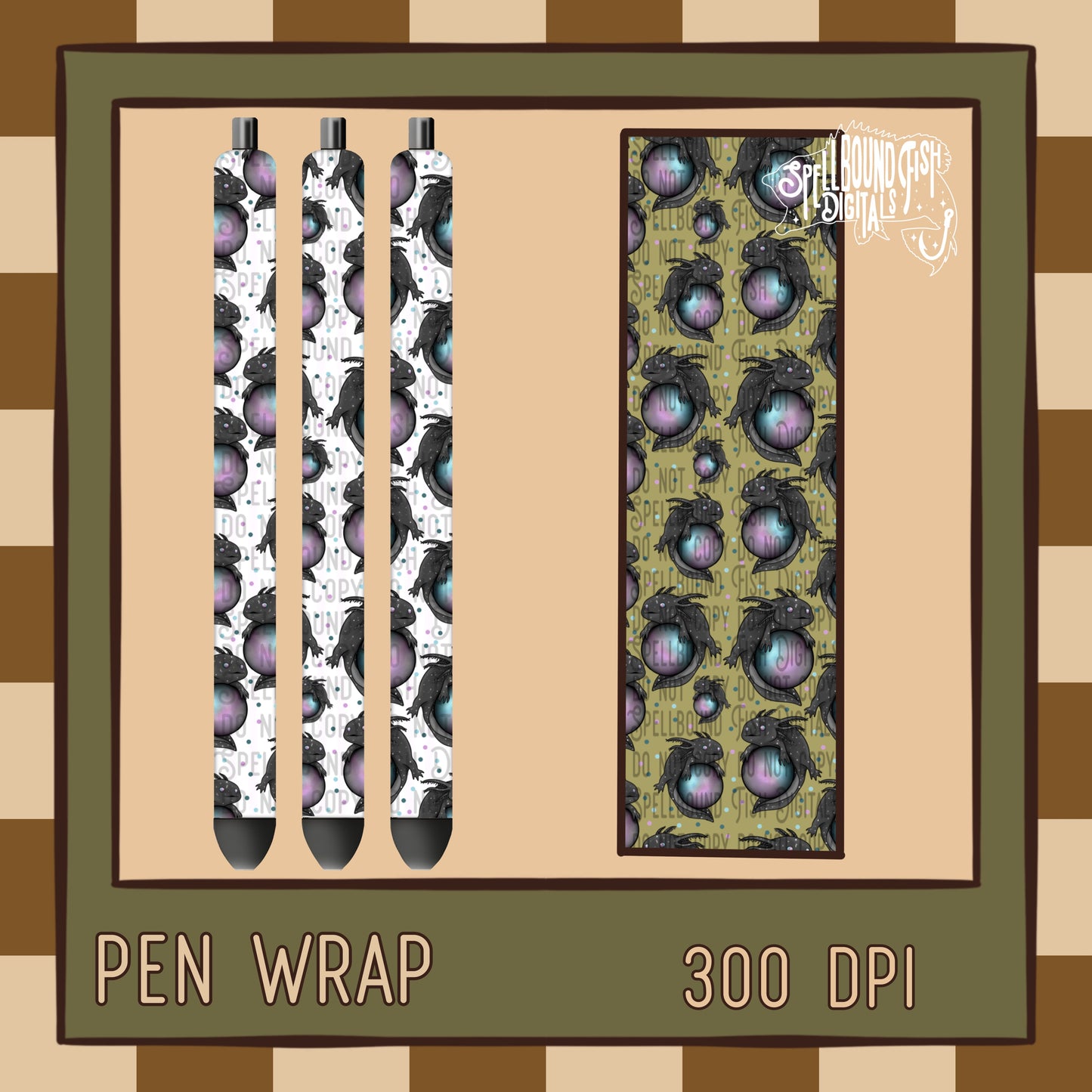 Stardust and Magical Things Pen Wrap