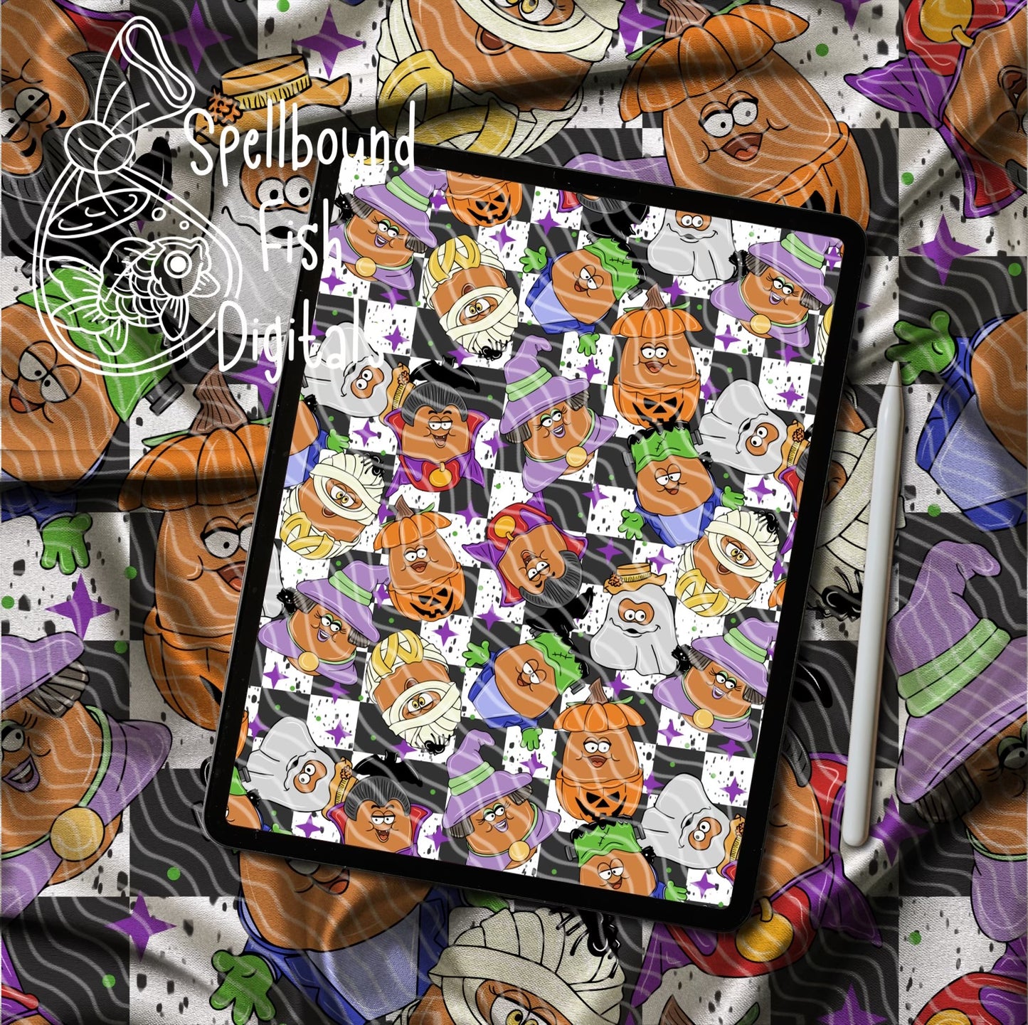 Halloween Seamless Bundle