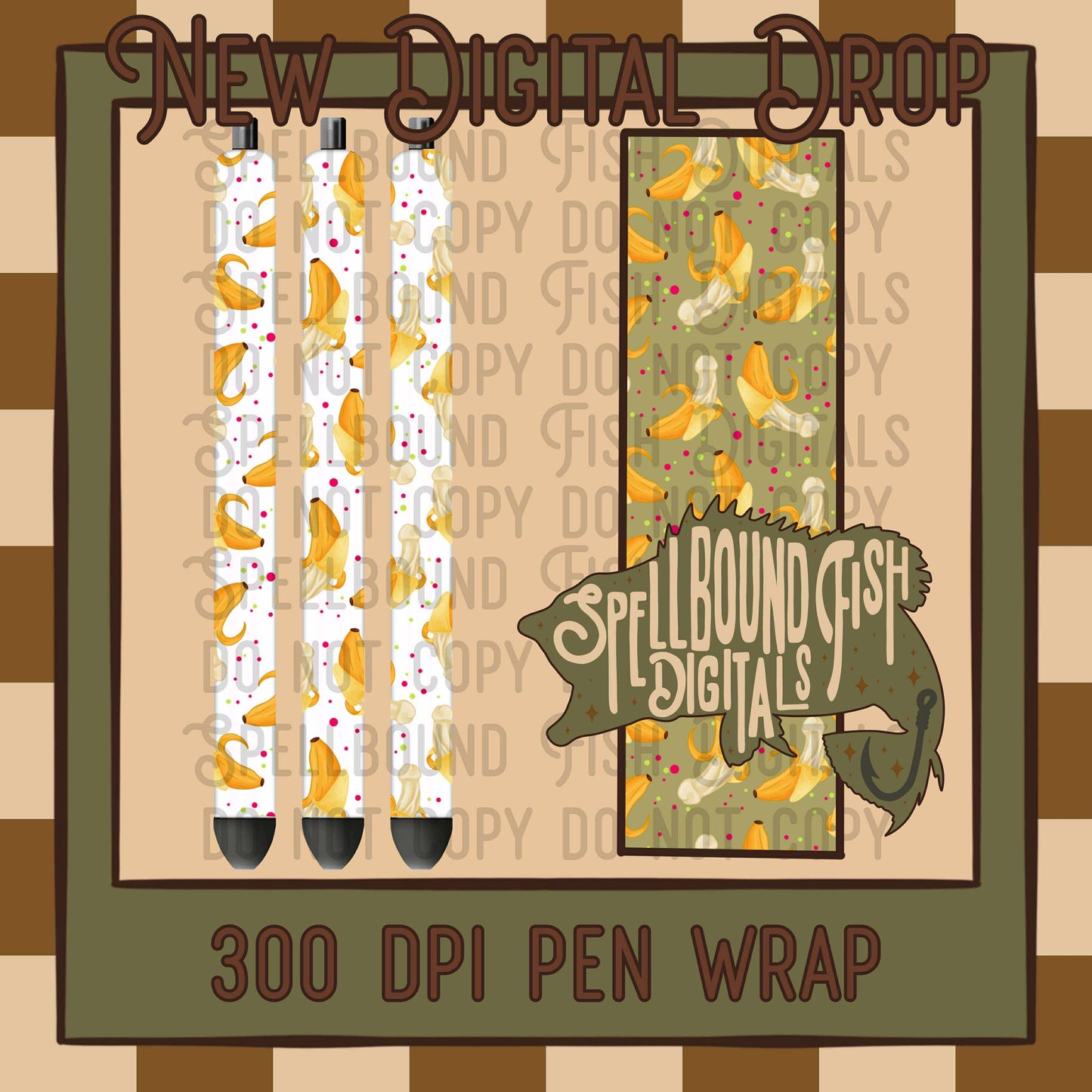 Respectfully Banana 2 Pen Wrap