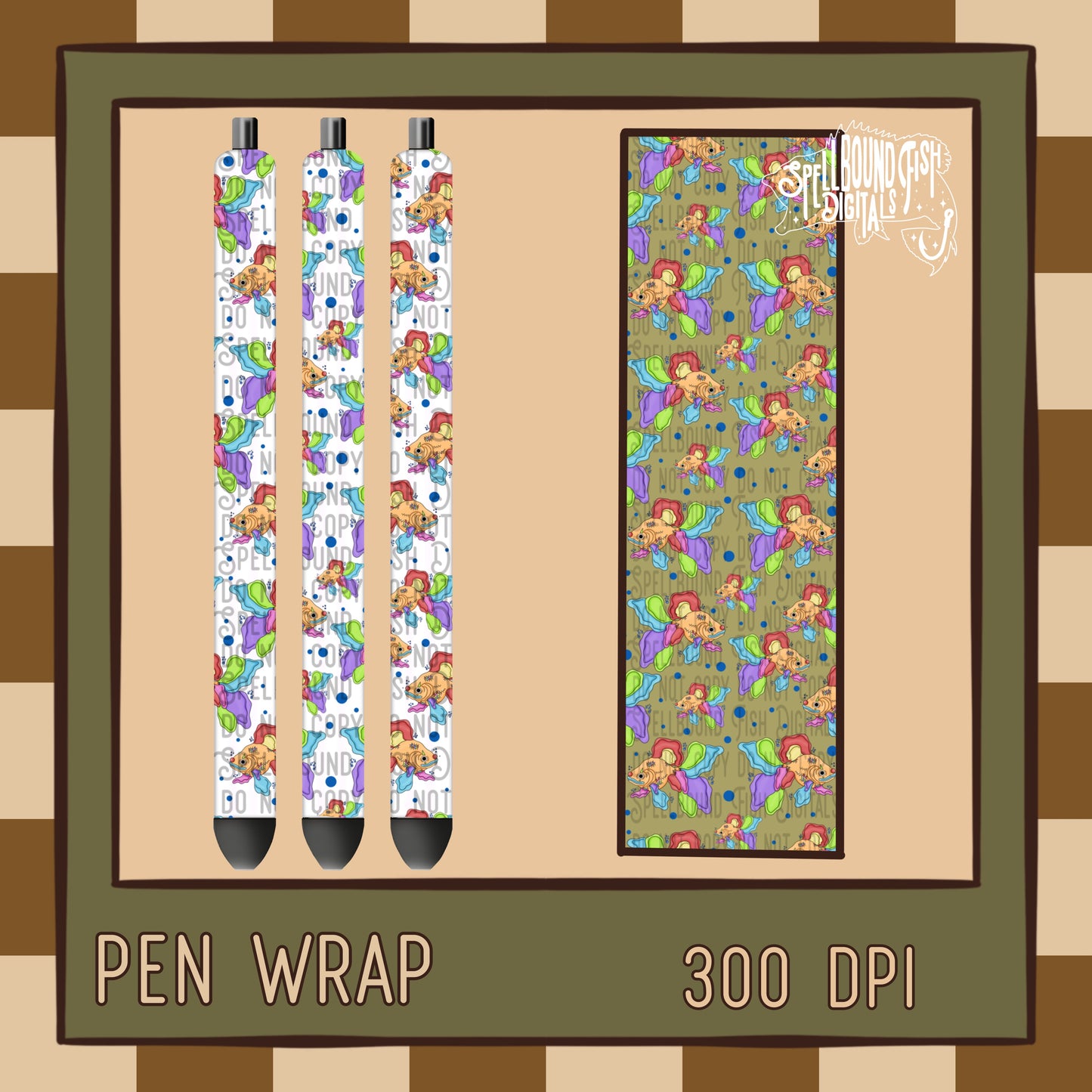 Be Weird Have Fun Pen Wrap