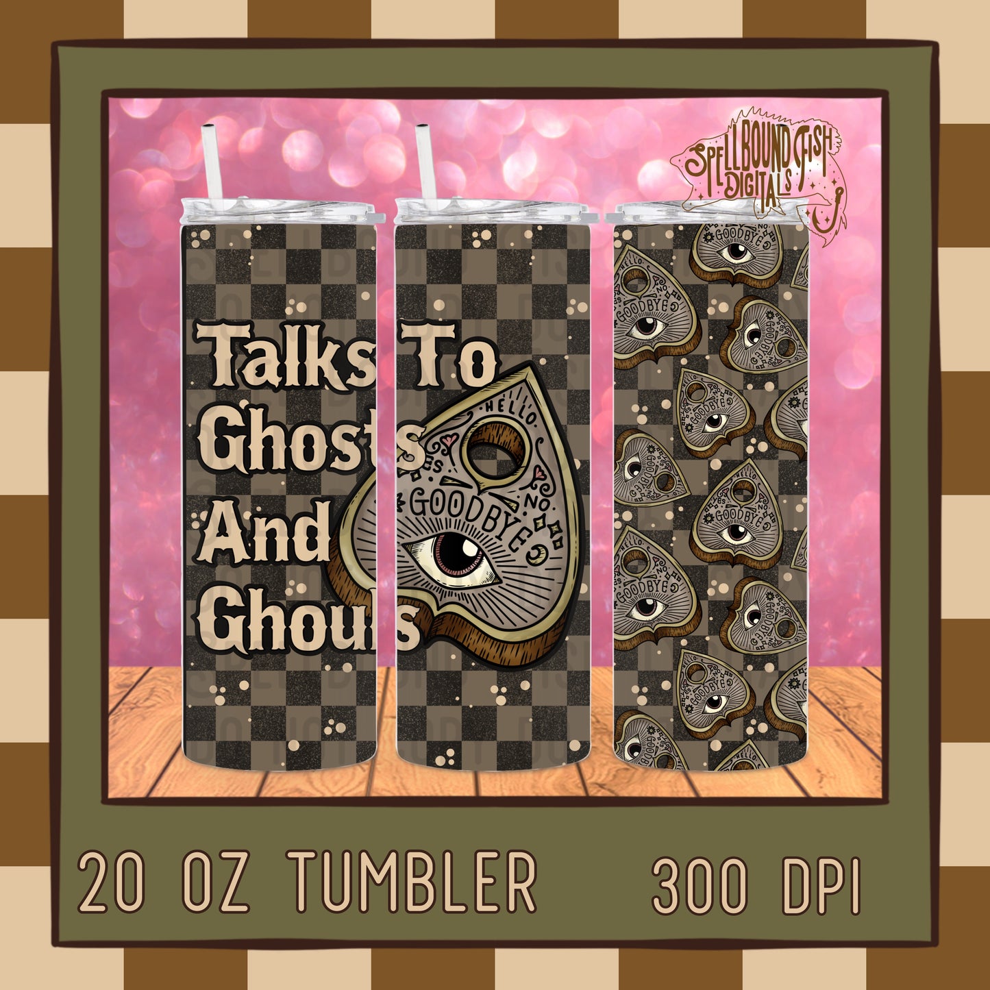 Ghosts And Ghouls Tumbler