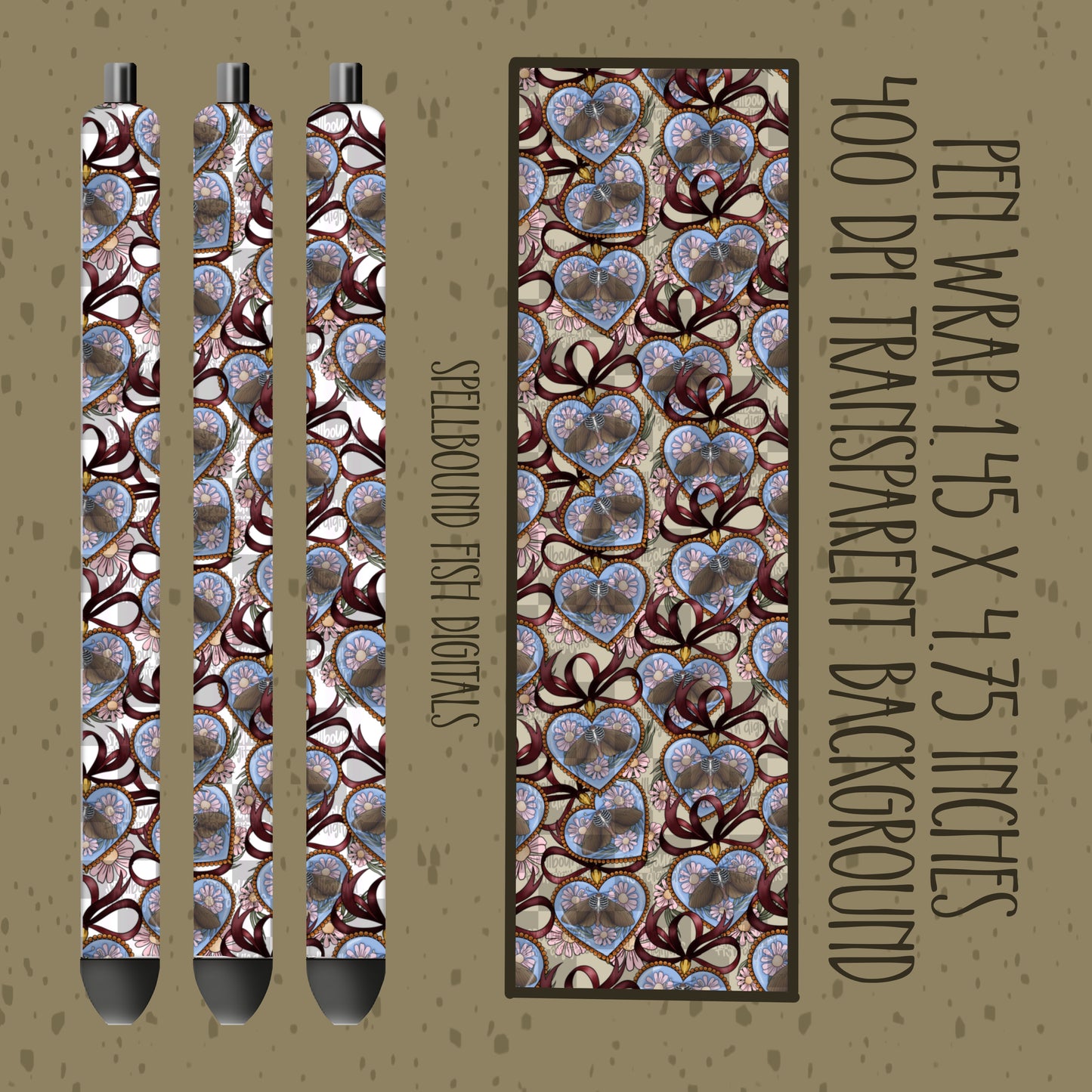 Fear Death Pen Wrap