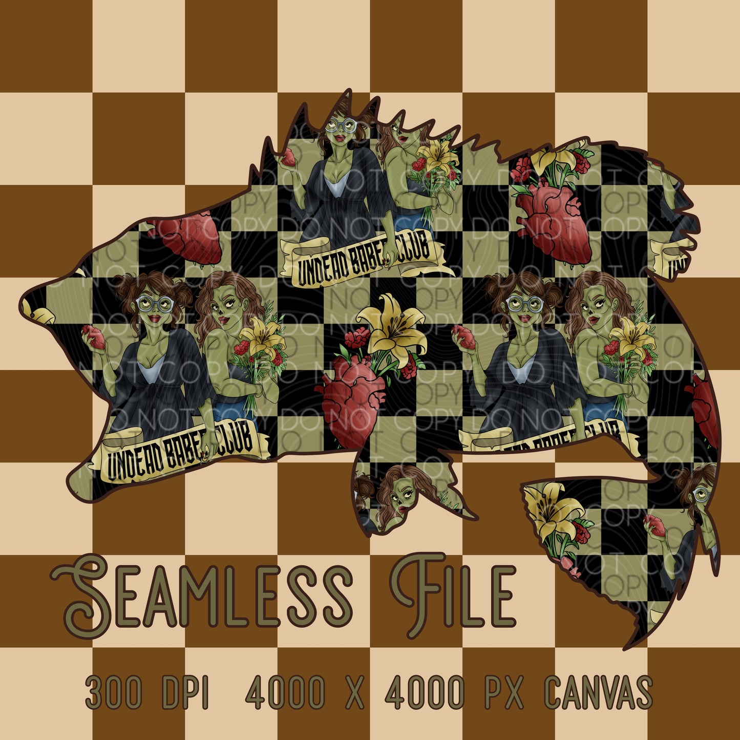 Undead babes club Seamless 1