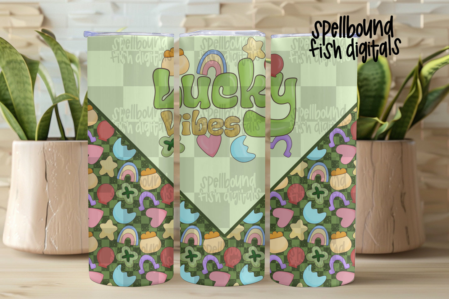 Lucky Vibes Tumbler Wrap One