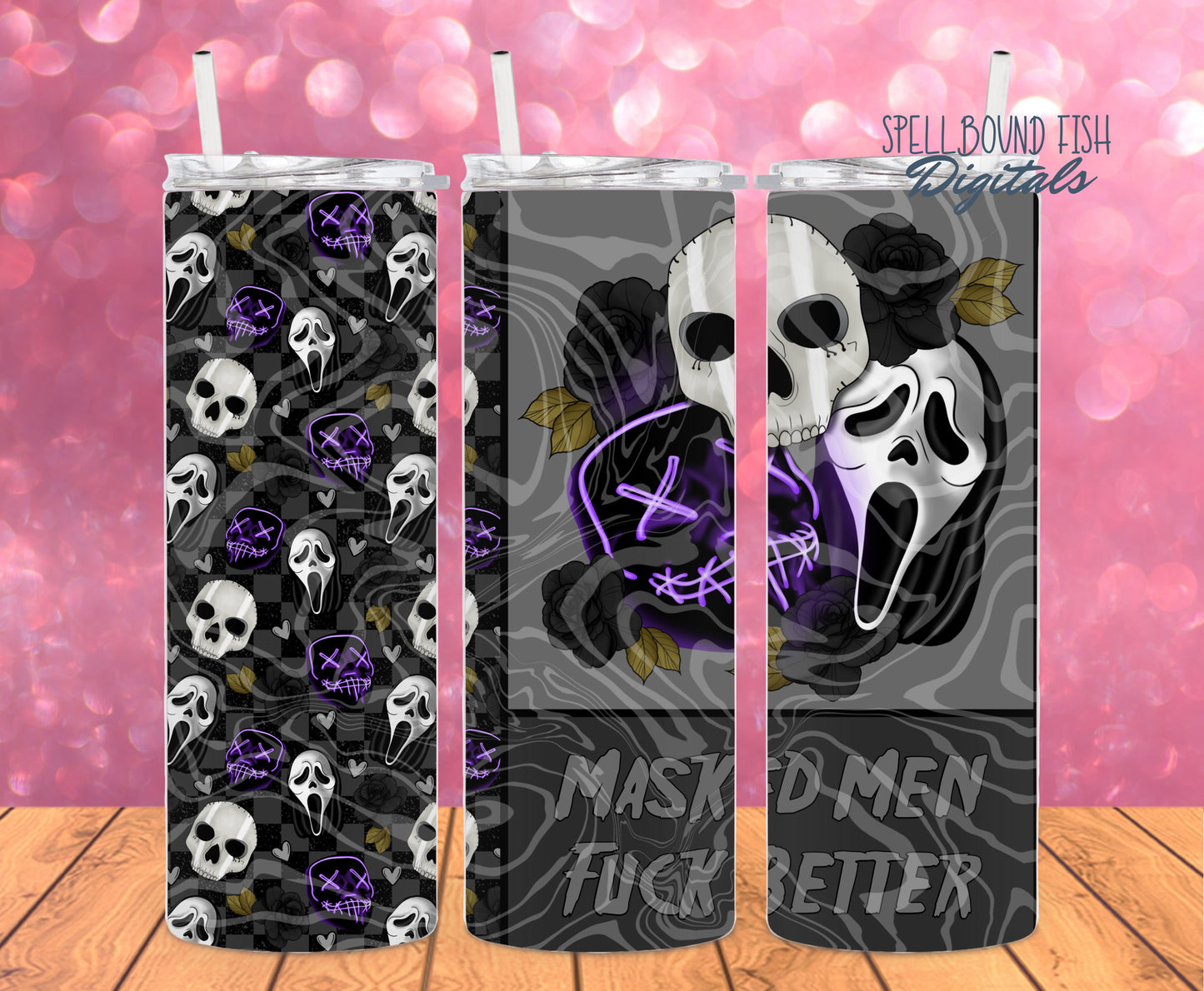 Masked Men Tumbler