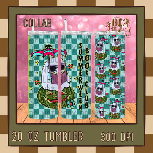 Summerween Book Club Tumbler