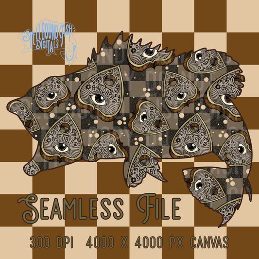 Ghost And Ghouls Seamless