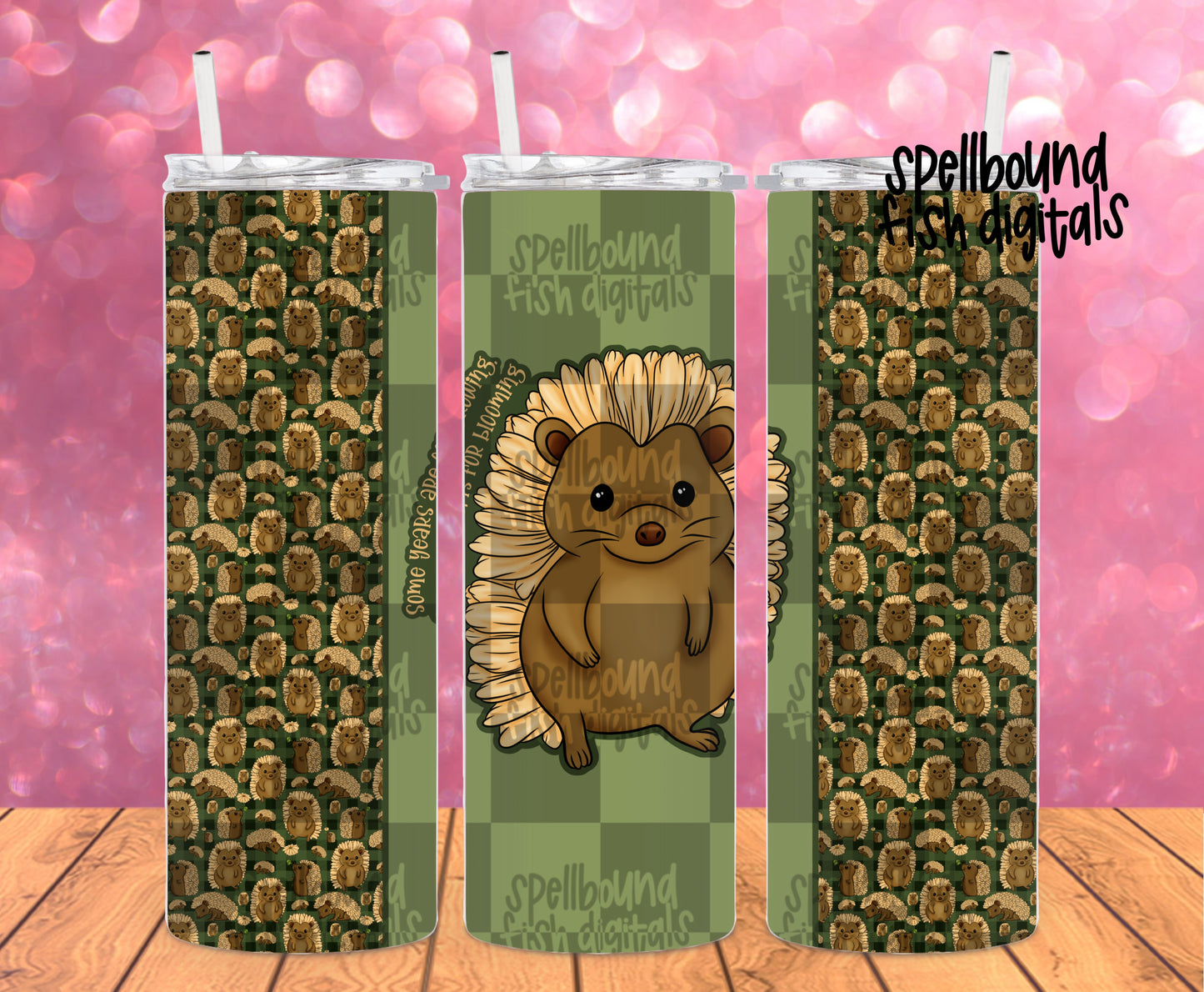 Blooming tumbler