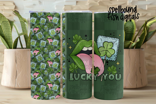 Lucky you tumbler