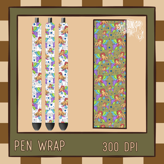 Be Weird Have Fun Pen Wrap