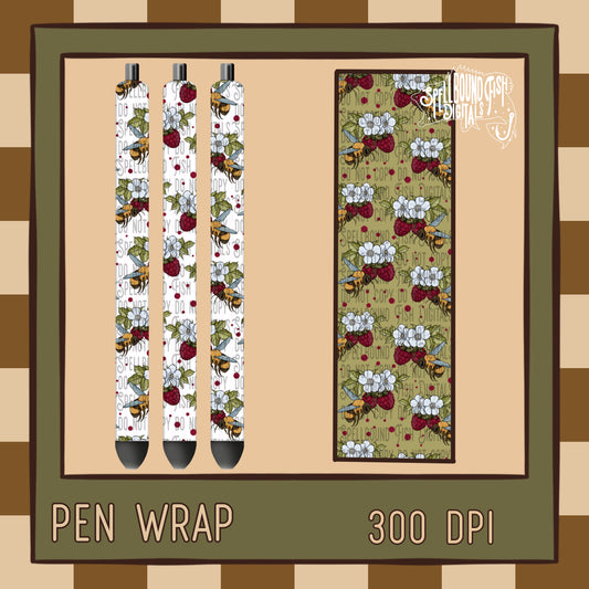 Berry Sweet Pen Wrap
