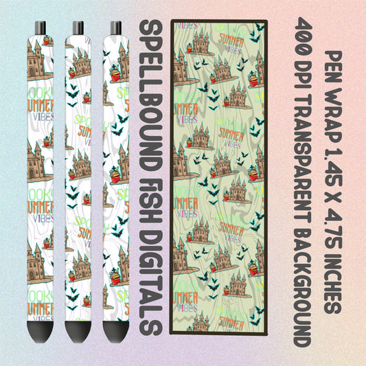 Spooky Summer Pen Wrap