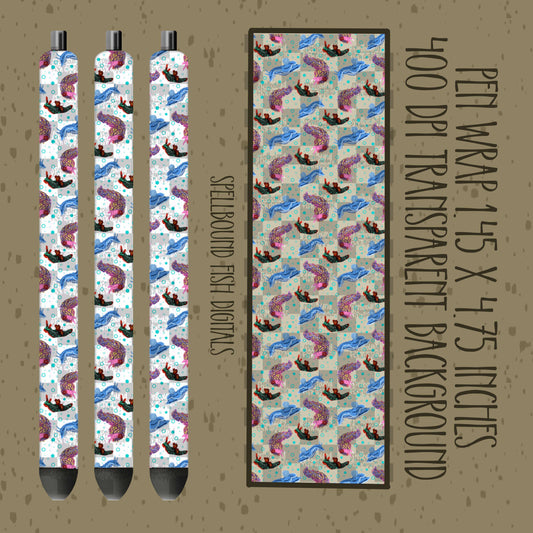 Be Colorful Be Deadly Pen Wrap