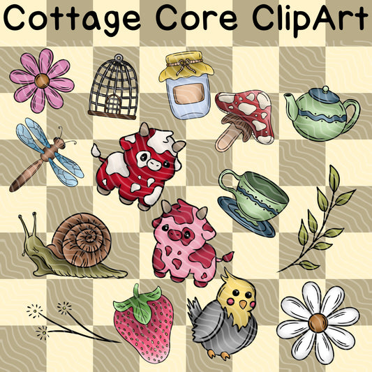 Cottagecore Clip Art