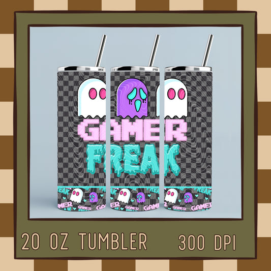 Gamer Freak Tumbler Wrap