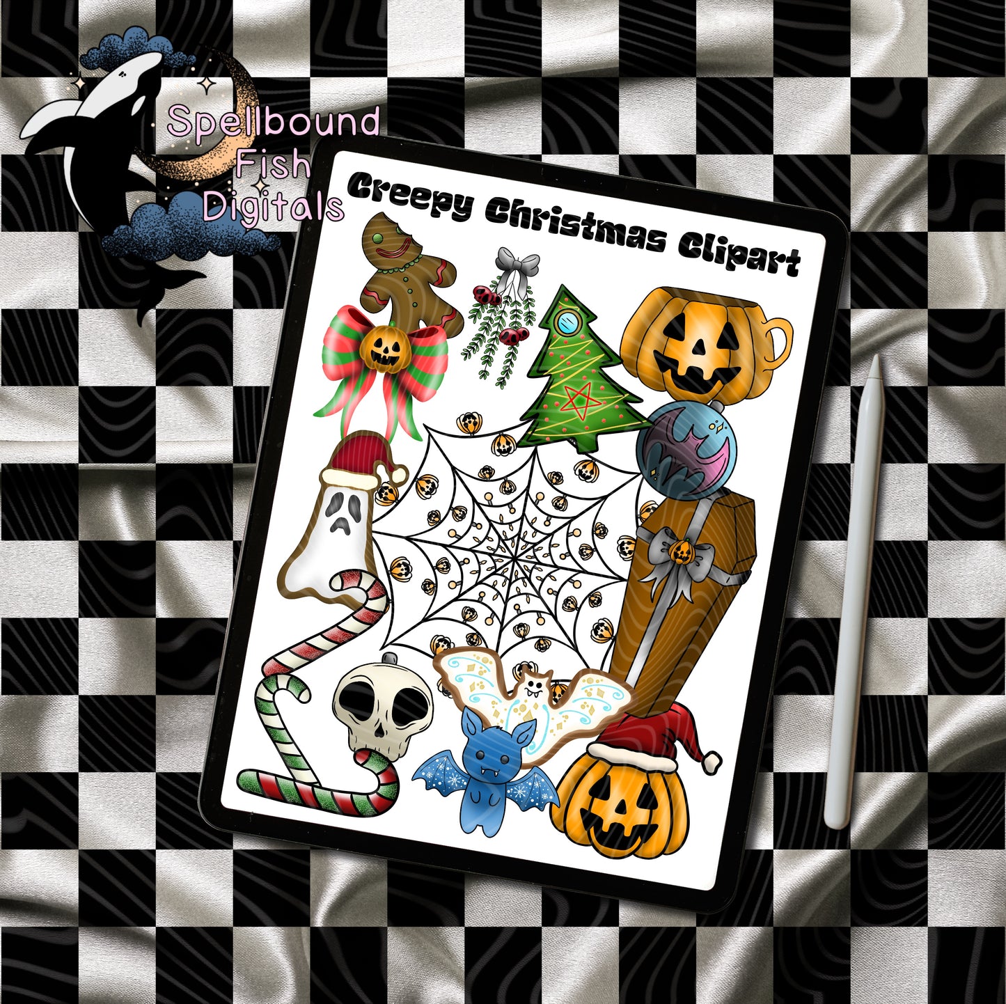 Creepy Christmas ClipArt