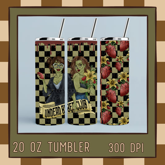 Undead babes club Tumbler