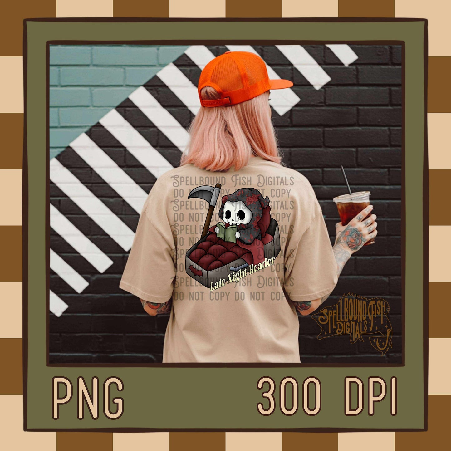 Late night reader PNG