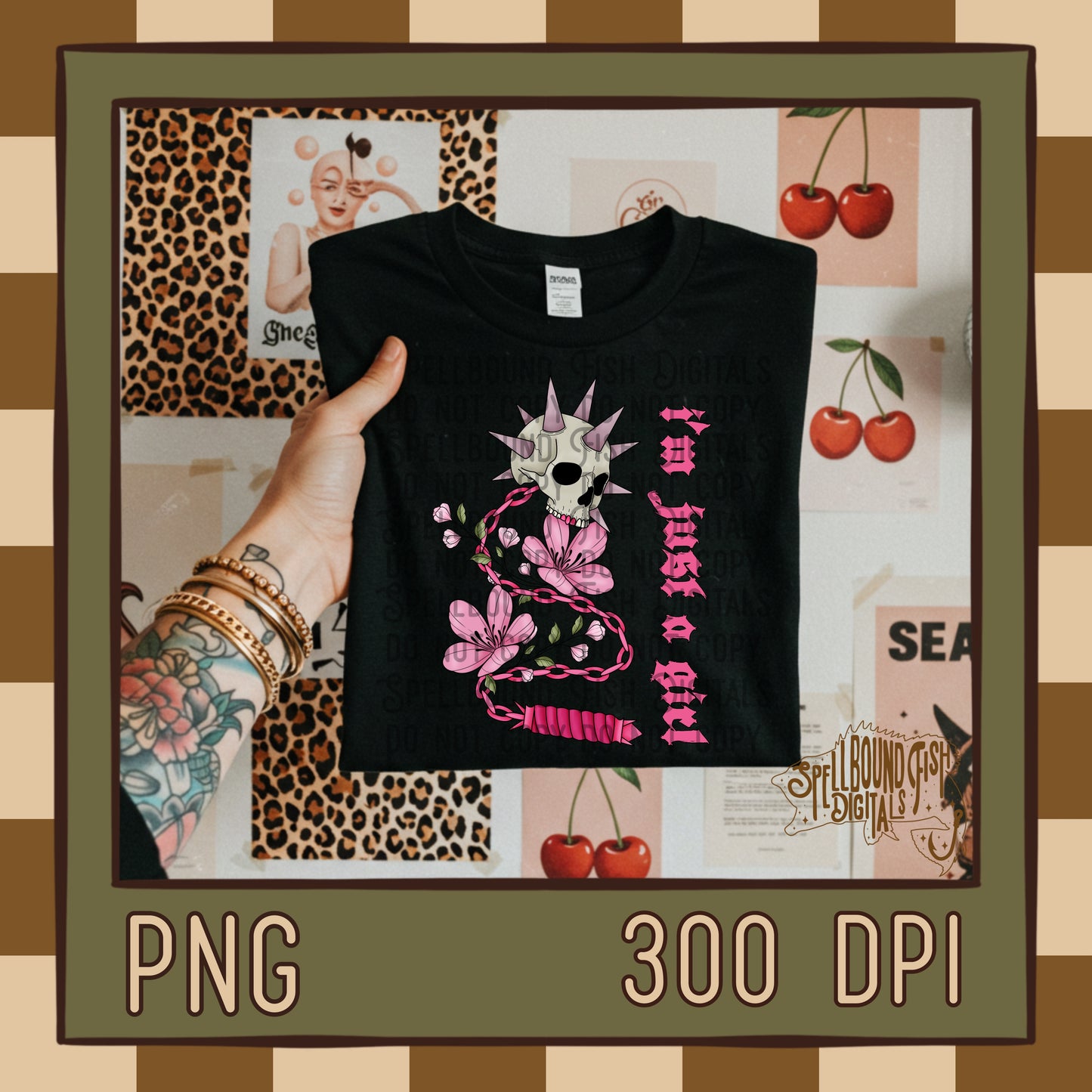 I'm Just a Girl PNG