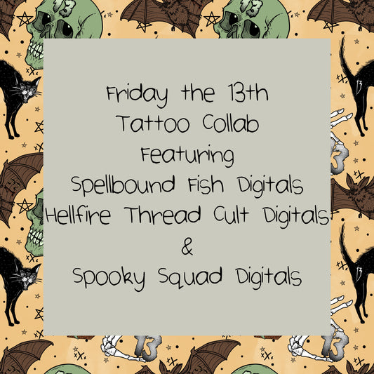 Friday the 13th tattoo collab