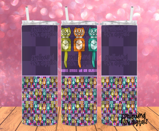 Retro Clocks Tumbler