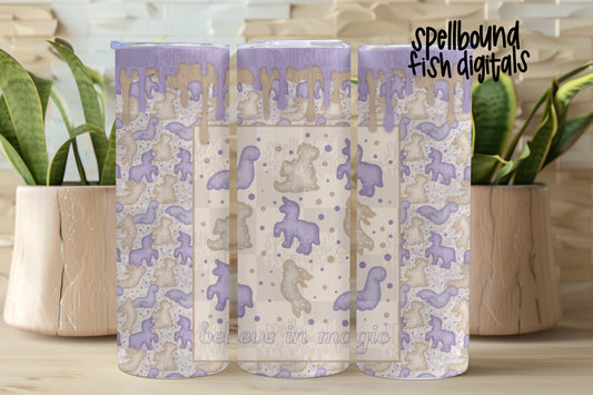 Believe in magic tumbler
