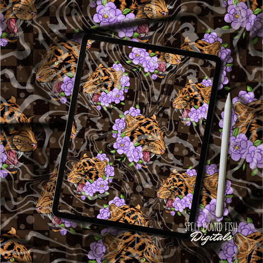 Tiger eat your face Seamless