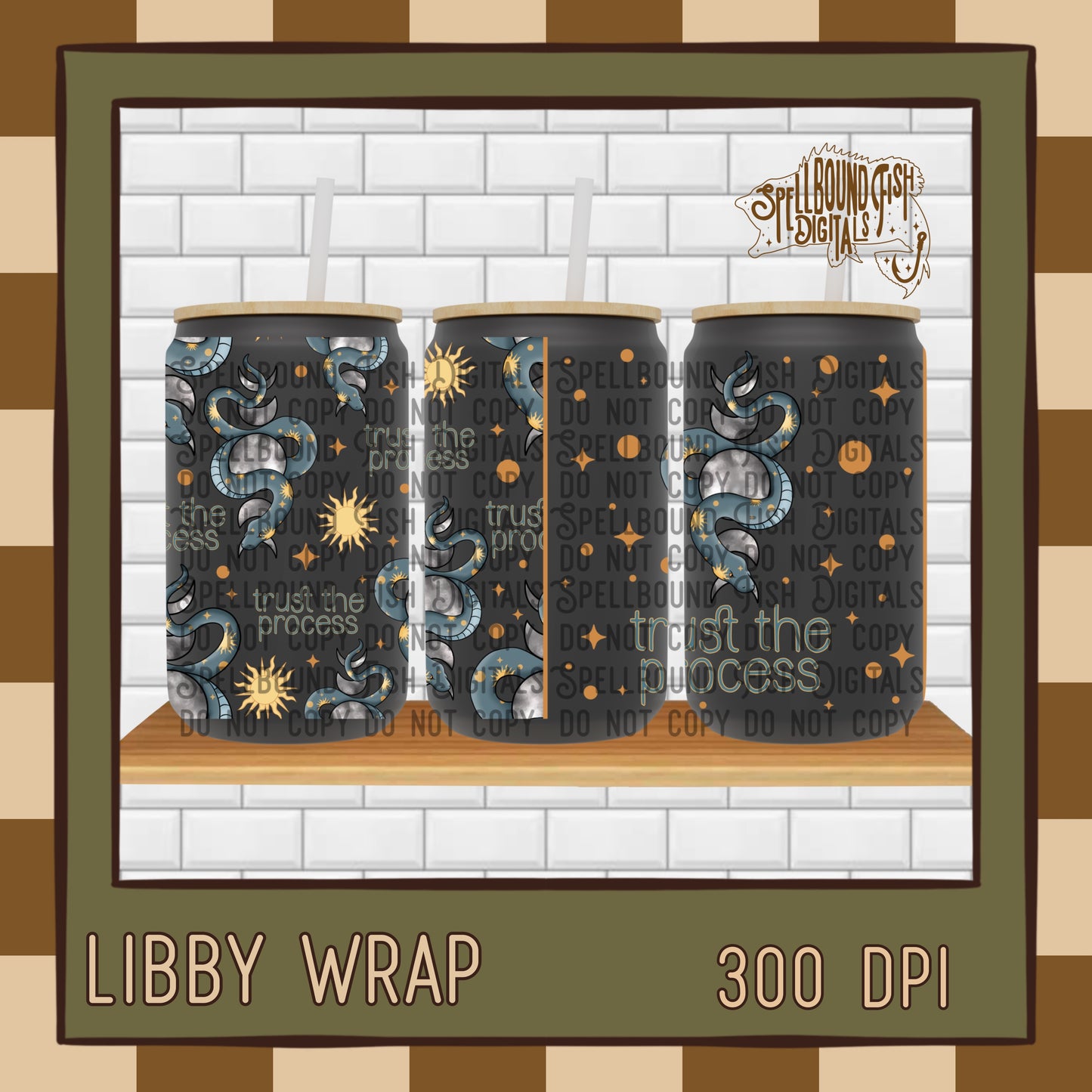 Trust the process Libby Wrap