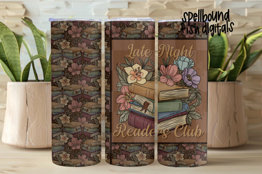 Late night reader tumbler