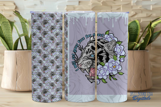 White eat your face Tumbler