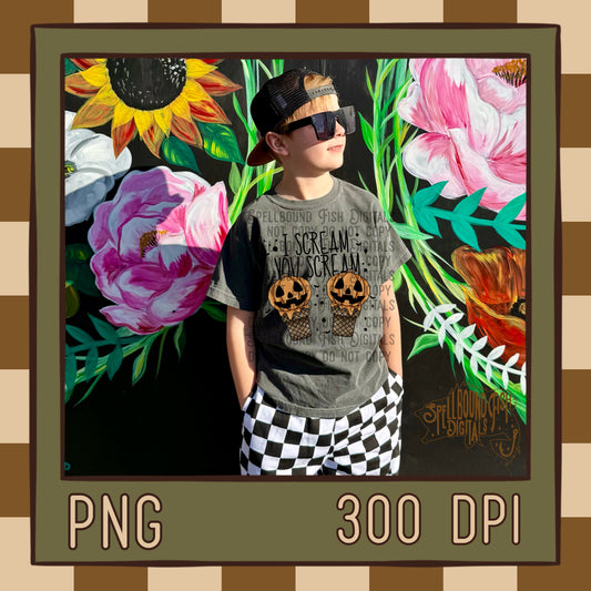I Scream PNG