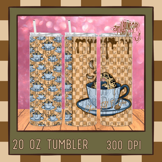 Chai till I die Tumbler Wrap