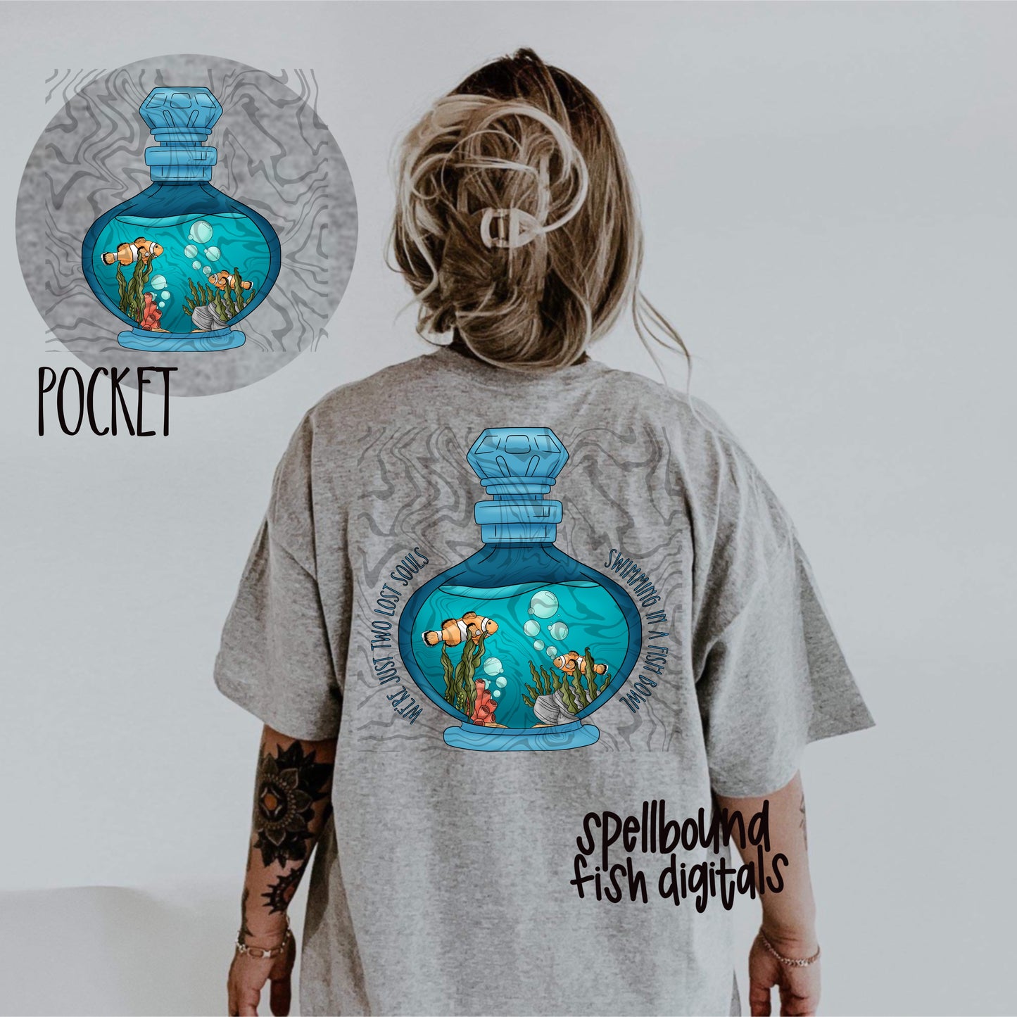 Fish bowl PNG