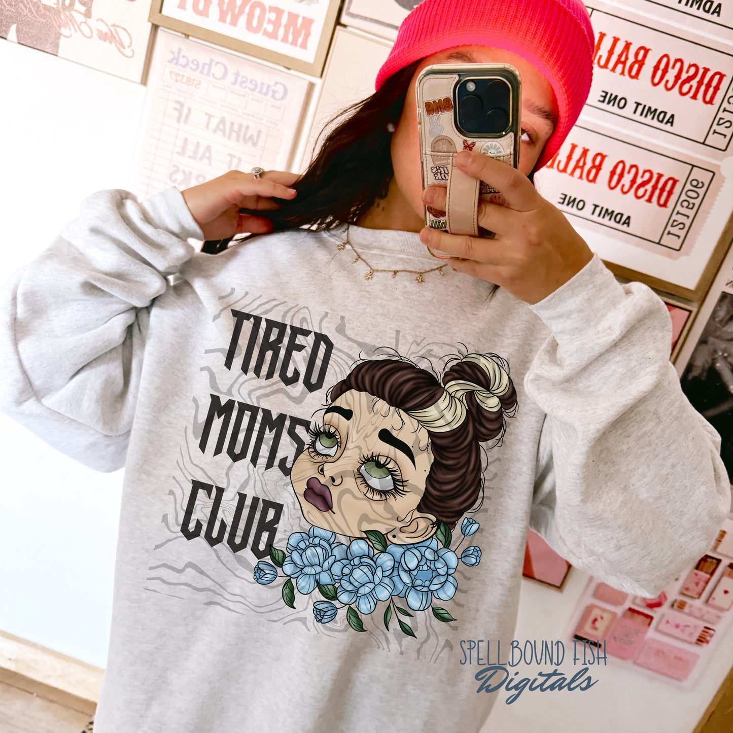 Tired Moms Club PNG
