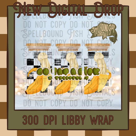 Respectfully Banana Libby Wrap